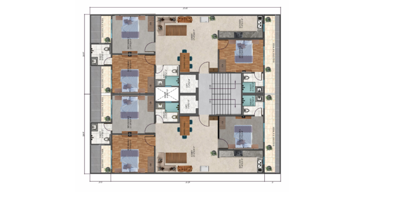 TYPICAL FLOOR LAYOUT